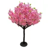 Decoratieve bloemen kunstmatige kersen bloesem boom nep wensen bruiloft tafel decor tuin el winkelcentrum home 1m