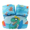 Baby Float Cartoon Arm Sleeve Life Jacket Swimsuit Swimsup Safety Swimming Training Floating Pool Float Swimming Ring Jumper 240426