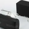 Designer -Sonnenbrillen neue feldernde und zerteilte Sonnenbrillen kleine Box -Sonnenbrillen können mit der optischen Myopia -Brille abgestimmt werden