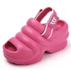 Sandaler Eva Elastic Lace Women's Gym Training Shoes Leopard tofflor Pink Sneakers Sports Tenisse Funky återförsäljning