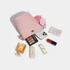 Torby wieczorowe Mabula Pink Sling Damskie torby kubełkowe Projektantka Stylowa skórzana Krzyżowca Ręka Duża luksus 2024 Lady ramię hobo torebka