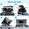 Tält och skydd Factory grossist camping aluminium 3 person utomhus tak tak topp bil tält kuboid hårt skal