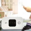 Routeur WiFi de poche 4G PORTABLE MOBILE PORTÉE 150 ms Wire Wire avec SIM Card Slot Wide Coverage Broadband 240424