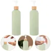 Bouteilles de rangement 2 pcs shampooinos revitateur distributeur de savon savon pavé de cuisine de pompe de pompe de bouteille liquides