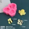 Moulds DIY Baking Tools Bee Honeycomb Silicone Mold Chocolate Candy Biscuit Fudge Making Baking Tools Plaster Epoxy Decoration Tools