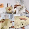 Sandbeach Summer Weave Totes Простая атмосфера Женщины для отдыха в новом стиле Сумки для покупок Joker Dimbag Suck Sack Sack Sack Original качество