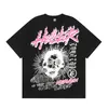 Herr- och kvinnodesigner T-shirt Hellstar Shirt Mönster Hip-Hop Summer Fashion Designer Top Cotton T-shirt Polos Kort ärm Hellstarkläder av hög kvalitet Hellstar