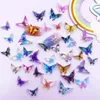 30pcs resina colorida colorida kawaii cristal borboleta jóia chinelo shortback scripurines scrapbook wedding wedding wedding uil art artes de decoração 240427