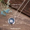 Colliers pendants 2024 Fashion Round Pétales Pétales Émail Flower Flower Retro Collier Y2K Girls Summer Party Bijoux pour ami