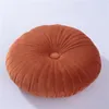 Kudde Candy Circular Pumpkin Shape Floor Living Room Soffa S Home Decor Throw Pillows Office Chair 35x35cm