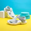 Aankomst zomer kinderen strandjongens casual sandalen kinderen schoenen gesloten teen baby non-slip sport sandalen voor meisjes eur size 22-33 240426