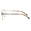 Lunettes de soleil Frames Grey Jack Metal Full Full Rim Pilot Spectacle Cadre pour les hommes Femmes Small Taille 5090