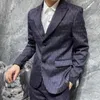 Mens Blazers Cotton Linen Fashion Coat Designer Jackor Letters Business Casual Slim Form Formal Suit Blazer Men Suits Styles