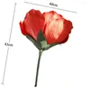 Dekoracyjne kwiaty Outdoor Giant Artificial Flower 40cm Wyświetlacz Fałszywe Walentynki Dekor