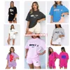 Mädchen weiße Hemden Set Women T -Shirt Designer T -Shirt Sommer Tops Loses Solid Color Sweatshirt T -Shirt Luxus Casual Clothet Tide Sprühte Tops Frauen Foxys Tracksuit Anzug GB