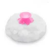 Opslagflessen Hoge kwaliteit schattige babygezicht en body powder puff talk PP Box 1 stuks roze 2024