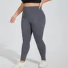 Duże rozmiary damskie legginsy jogi kieszonkowe sporty sportowe sport i ubrania fitness Dziewczyny bieganie legginsów siłownia szczupłe spodnie
