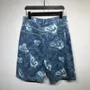 Men's Plus Size Shorts 2024 new beach pants official website synchronous comfortable waterproof fabric men's color: picture color code: m-xxxl d542s