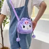 Cartoon Toy Three. Liou Plush Doll Bag Cute Jade Gui Shoulder Bag Soft Cute Devil Kuromi Straddle Bag