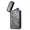 Cheap Factory Price Windproof ARC Rechargeable Electronic Plasma USB Custom Cigarette Electric Dragon Lighter