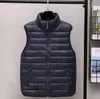 Hot New Brand Mens giubbotti da uomo bombardiere giù cappotti senza maniche giacche da mantello per campestre per gilet