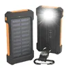 Banks d'alimentation de téléphone portable 50000mAh Pack de cellules solaires avec une alimentation portable à grande capacité équipée d'une batterie externe compassée attachée J240428
