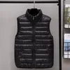 Hot New Brand Mens giubbotti da uomo bombardiere giù cappotti senza maniche giacche da mantello per campestre per gilet