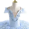 White Ballet Tutu Kids Girls volwassen danskostuums ballerina volwassenen professionele dres 240423