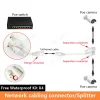 Веб -камеры Poe Splitter RJ45 2IN1 сетевой кабельный разъем для камеры безопасности Установка POE Splitter IEEE802.3AT/AF Стандарт передачи