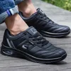 Casual Shoes Men's Running Sport Athletic Sneakers Man Walking Gym Waterproof Leather Brand Cushion Training Tennis Golf