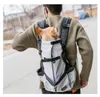 Wanderhund -Hunde -Reise -Rucksack Außenlüftung Atmungsaktives Fahrrad Motorrad Outdoor Sport Mesh Bag Drop 240412