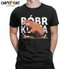 Camisetas para hombres Funny Bobr Meme Camas Funny Beaver para hombres Camisetas de algodón de la tripulación Kurwa Short Slve Ts Graphic Clothing T240425