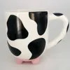 Tassen Amazon Spot verkaufen Keramik süße Cartoon -Tasse Kreative Kuhkaffeetasse.