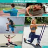 Opór oporowy ciężki latekszy sportowy sprężający pasek Pasp -up zespołów wspomagających Pilates Trainuting Out Fitness Shape Body Home Gym 240419