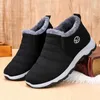 Boots 2024 Winter Snow Warm Fur Men Slip On Ankle Comfortable Casual Shoes Sneakers Non-slip Botas Zapatos Hombre