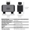 Smart 2 Zone Watering Timer Bluetooth Wi -Fi Garden Automatyczny system nawadniania kroplowy kontroler zraszacza Smart Life Tuya 240415