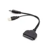 Nowy kabel USB SATA USB 3.0 do SATA 3 Adapter Kable komputerowe Złącza Złącza USB SATA Adapter Obsługa Kabel 2,5 cala SSD HDD Dysk twardy- dla USB 3.0 do SATA 3 Adapter