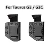 Holsters Kydex verborgen holster voor Taurus G3 G3C Toro 9mm Tijdschriften Mag Carrier Holders Inside Taillband Flap Claw Belt Metal Clip