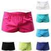 Мужчины твердый цвет летний спортивный спортзал эластичный талия пляжные плавающие сундуки панталоны Cortos de Hombre 240417