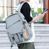 Rucksack Multifunktion großer Kapazität Männer Frauen Bag Modes USB -Ladung 15,6 -Zoll -Laptop Unisex wasserdichtes Schult Schultack