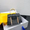 Designer Bolsa Crossbody Mulheres homens devem ser mulheres pretas de couro genuíno da senhora de embreagem bolsa de bolsa de bolsa feminina