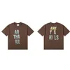 夏の印刷された短袖のゆるいレトロなレトロハイストリートTシャツサイズs m l xl