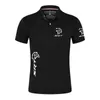 Herren Polos SRT Hellcat 2022 Herren Neue Sommer Heiße atmungsbezogene Druckkoloshirts mit kurzen Slves bequeme Tops Kleidung T240425 Drucken