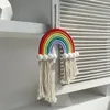 Decorative Figurines Rainbow Hanging Decor Macrame Home Decoration Accessories Nordic Wall Ornaments Kids Baby Room Pography Wedding