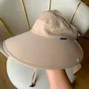 Wide Brim Hats UPF50 Sun Hat UV Protection 13CM Large Cycling Visor Full Face Cover Outdoor Women