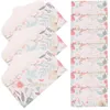 Cadeaubraks 10 pc's fijne rode enveloppen voor Eid Festival Mubarak Card Paper Cards Packing