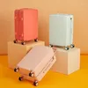 Suitcases 20 Inch Luggage For Male And Female Students Zippered Suitcase Travel Box Boarding Password