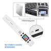 Mini Iscan Document Image Scanner A4 Paper 1050DPI JPG/PDF Format High Speed Portable Scan LCD Display for Business File Po 240416