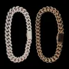 Hiphop Miami Cuban Link Chain 925 Sterling Silver 20mm 25mm Iced Out Hiphop Moissanite Cuban Chain