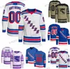 10 Artemi Panarin New York''rangers '' Hockey Jerseys 31 Igor Shesterkin 5 Ben Harpur 24 Kaapo Kakko 48 Kalynuk 88 Patrick Kane Ryan Lindgren Mikkola Custom Men Women